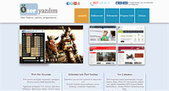 Desktop Screenshot of ozeryazilim.com